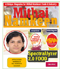 ZEUTEC article published in Mithai and Namkeen Times magazine- August 2021